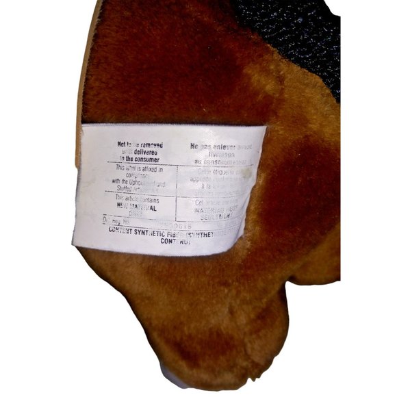 Cabbage Patch Kids Brown Pony Stuffed Animal Horse Plush Saddle Bridle CPK 1984 - Picture 10 of 12